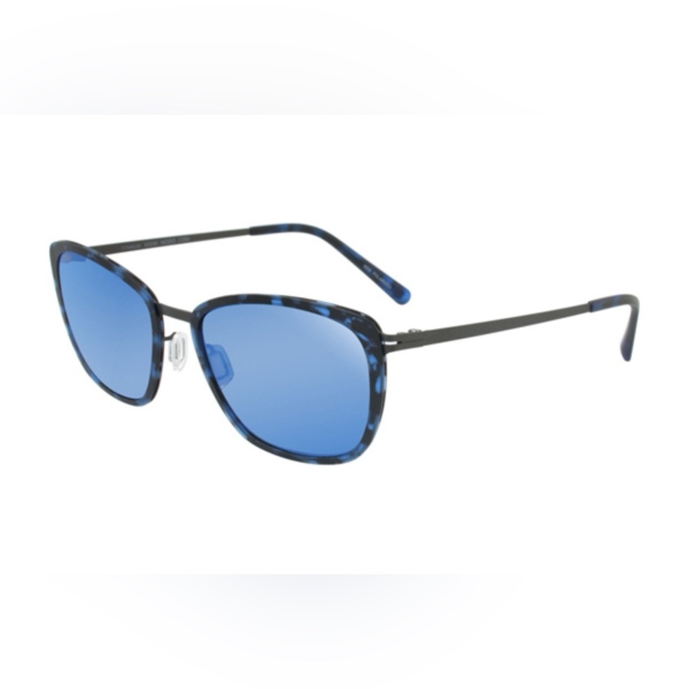 Modo MODO 658 Stylish Blue Black Tortoise Sunglasses, Polarized, NWOT